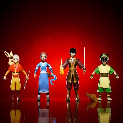 NOBLE COLLECTION NICK - AVATAR THE LAST AIRBENDER - AANG BENDYFIG-9