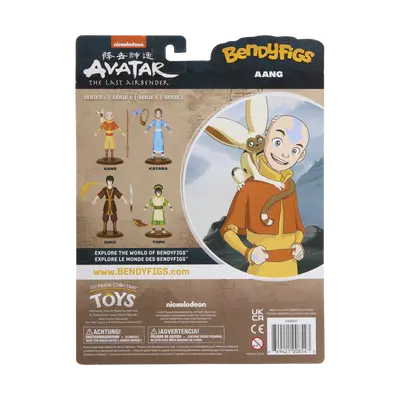 NOBLE COLLECTION NICK - AVATAR THE LAST AIRBENDER - AANG BENDYFIG-8