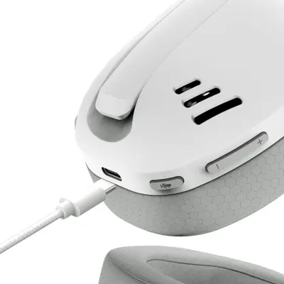 HEADSET - REDRAGON IRE H848 WIRELESS - GREY-5