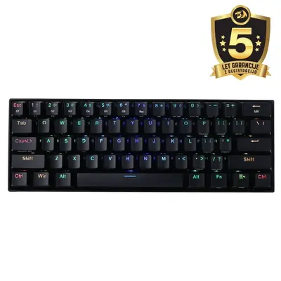 KEYBOARD - REDRAGON DRACONIC K530RGB PRO BT/WIRED MECHANICAL BROWN SWITCH