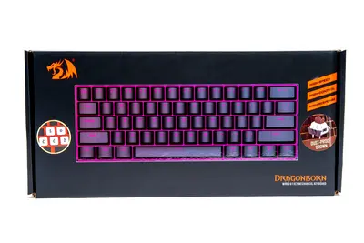 KEYBOARD - REDRAGON DRAGONBORN K630 MECHANICAL SLO/CRO LAYOUT-7