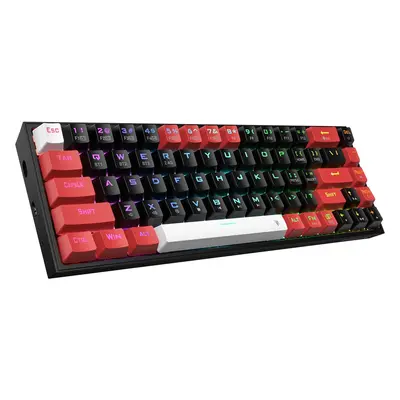 KEYBOARD - REDRAGON CASTOR K631RGB PRO WIRED/WIRELESS/BT MECHANICAL RED SWITCH-2
