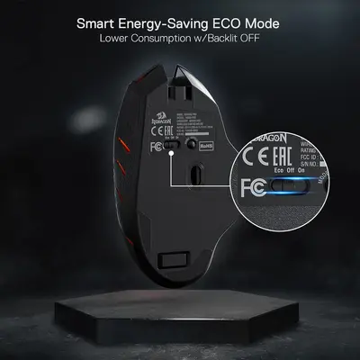 MOUSE - REDRAGON MIRAGE M690-PRO WIRELES-8