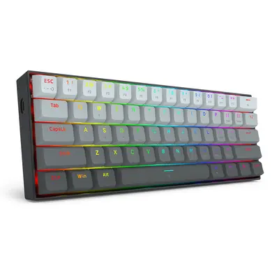 KEYBOARD - REDRAGON FIZZ K617 RGB WIRED BLACK MAGNETIC-3