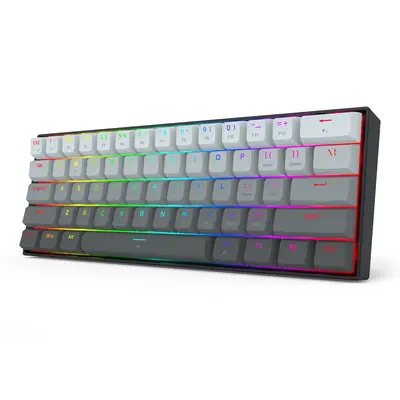 KEYBOARD - REDRAGON FIZZ K617 RGB WIRED BLACK MAGNETIC-4
