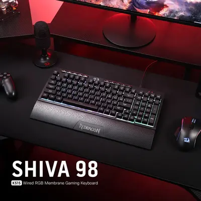 KEYBOARD - REDRAGON SHIVA PRO K515-RGB WIRELESS-12