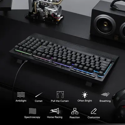 KEYBOARD - REDRAGON SHIVA PRO K515-RGB WIRELESS-14