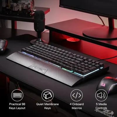 KEYBOARD - REDRAGON SHIVA PRO K515-RGB WIRELESS-5