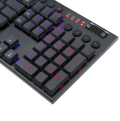 KEYBOARD - REDRAGON HORUS K619-RGB WIRED RED SWITCH SLO/CRO LAYOUT-2