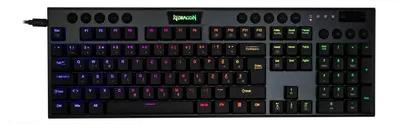 KEYBOARD - REDRAGON HORUS K619-RGB WIRED RED SWITCH SLO/CRO LAYOUT-4