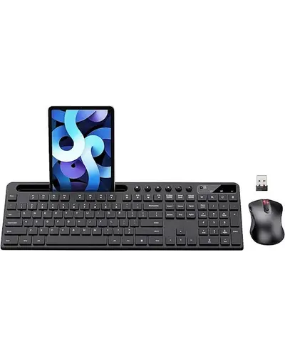 MARVO OFFICE KC411W HR BK WIRELESS COMBO SLO/CRO