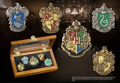 NOBLE COLLECTION - HARRY POTTER - PINS - HOGWARTS HOUSE