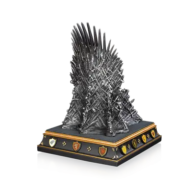 NOBLE COLLECTION - GAME OF THRONES - IRON THRONE BOOKEND-1