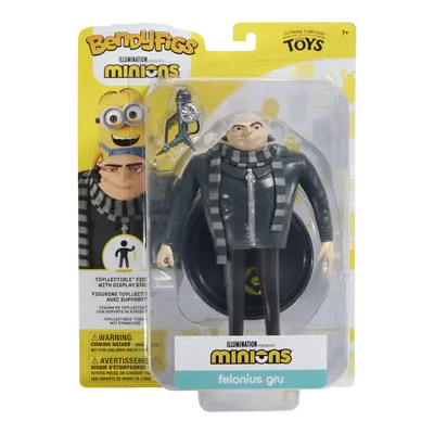 NOBLE COLLECTION - UNIVERSAL - MINIONS - FELONIUS GRU BENDYFIG-6