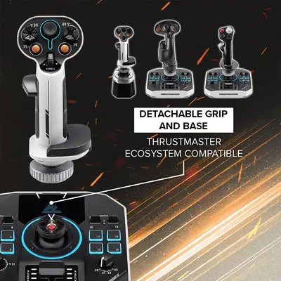 THRTUSTMASTER SOL-R 1 FLIGHTSTICK WW PC-10