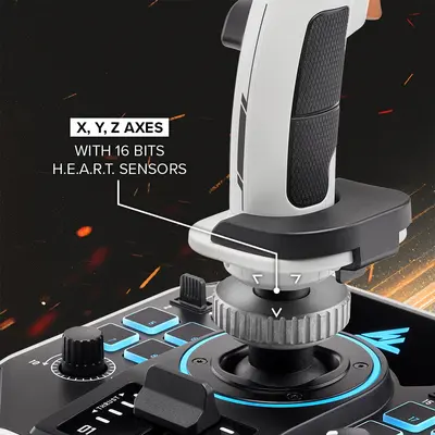 THRTUSTMASTER SOL-R 1 FLIGHTSTICK WW PC-7