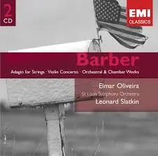 ELMAR OLIVEIRA - Adagio For Strings, Violin Concerto, Orchestral & Chamber Works CD2