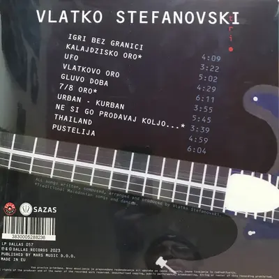 VLATKO STEFANOVSKI TRIO - Trio LP