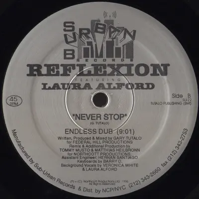 Reflexion (2) Featuring Laura Alford - Never Stop-1