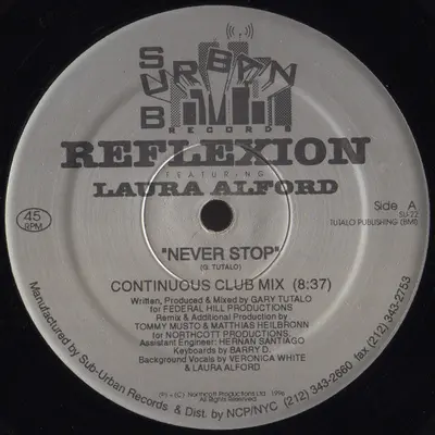 Reflexion (2) Featuring Laura Alford - Never Stop-0