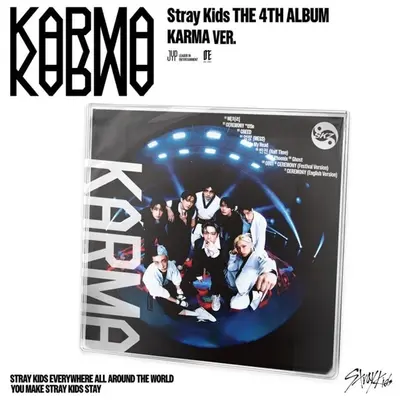 STRAY KIDS - Karma (Karma Verision) CD+BOOK