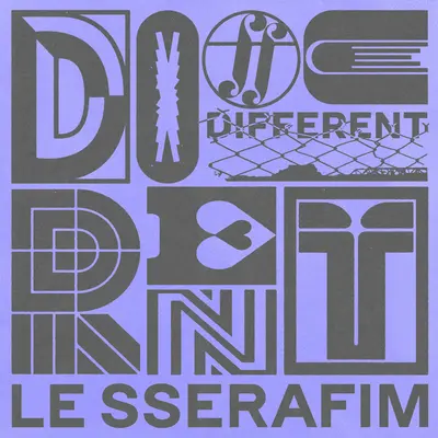LE SSERAFIM - Different (Version A) CD
